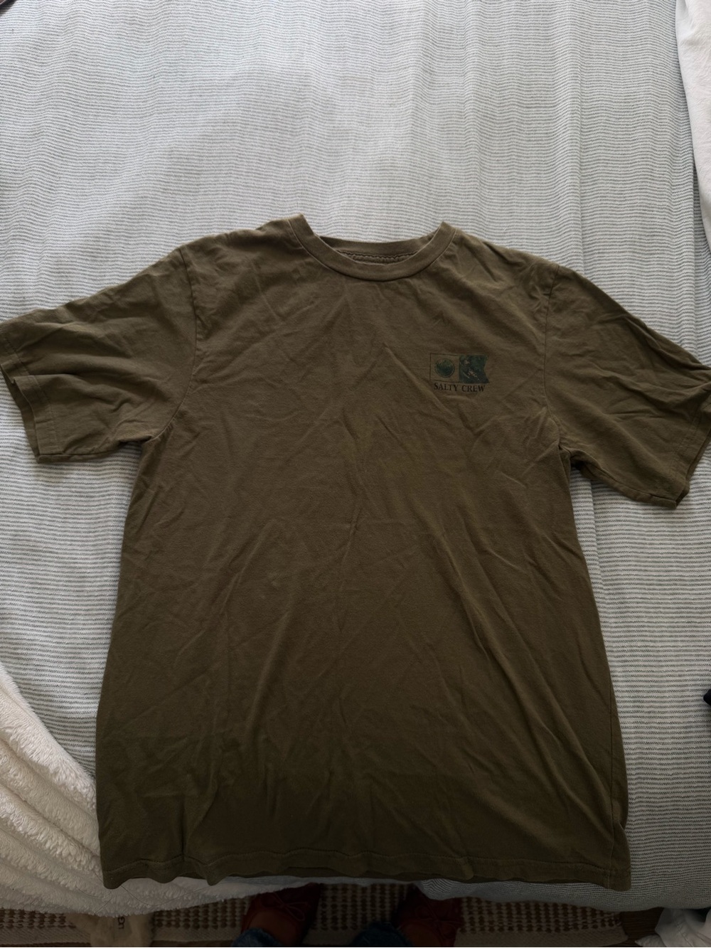 Salty Crew Olive Short-Sleeve Crewneck Tee